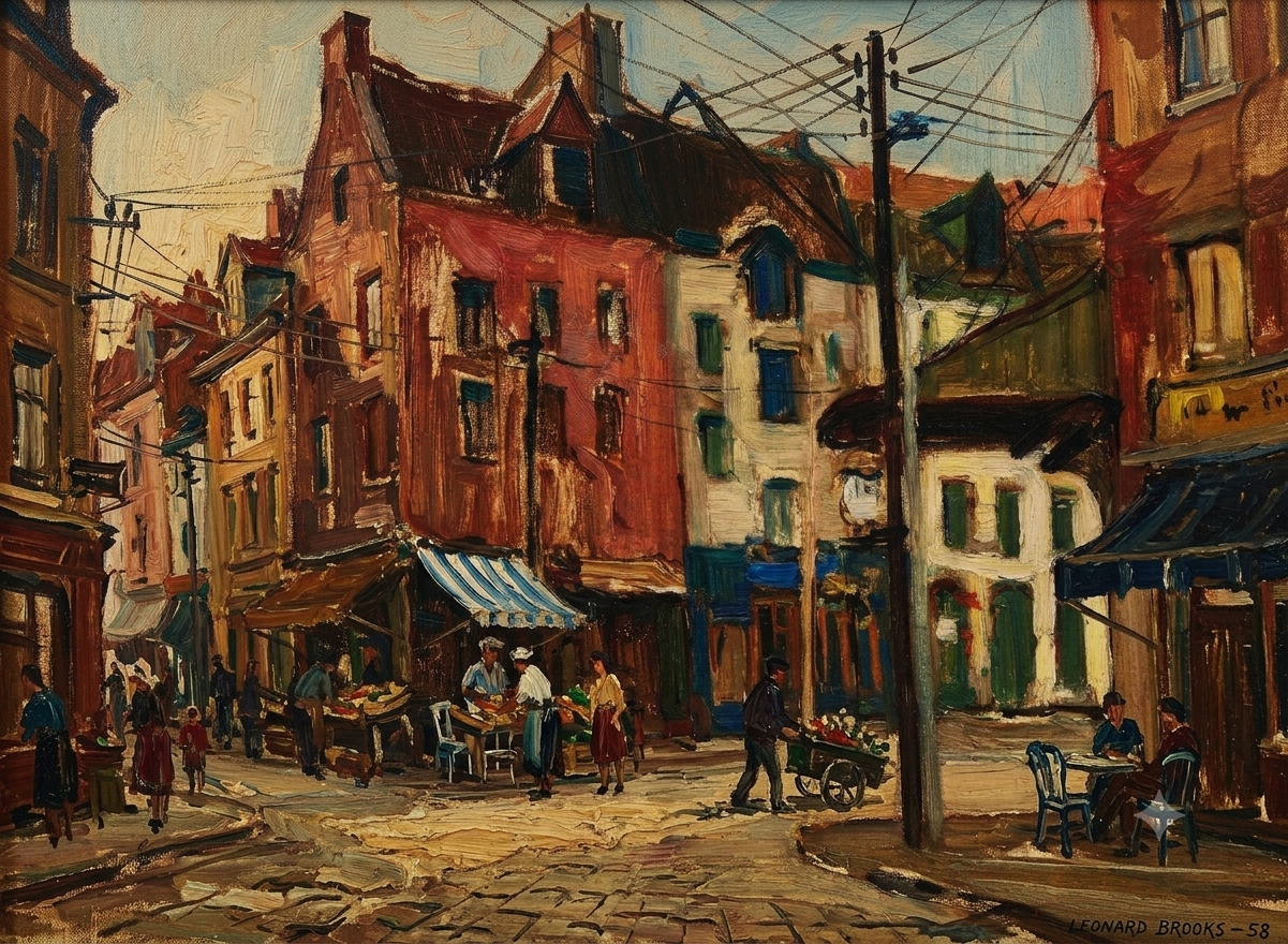 Parisian Street Market