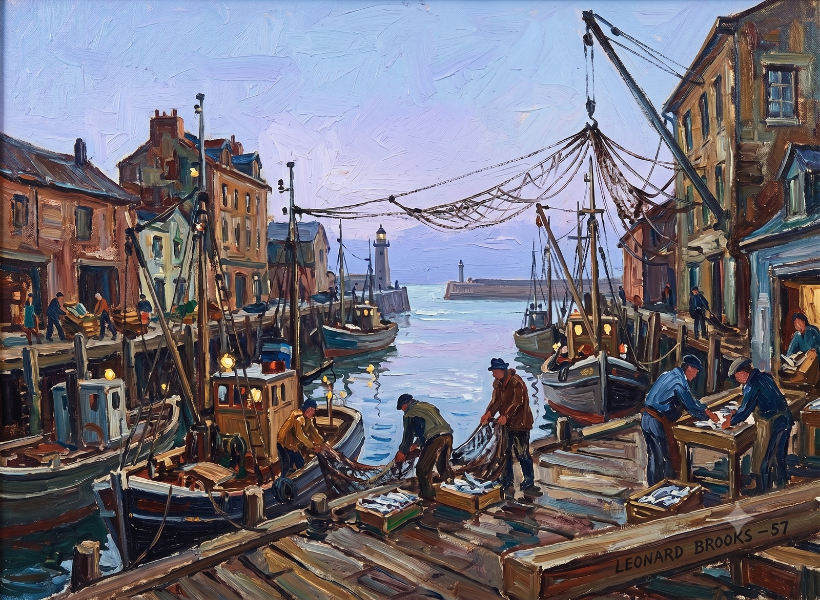 Harbour at Twilight